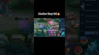 Moskov Easy 1v2🔥 mobilelegends mlbb moskov short [upl. by Aisiat]