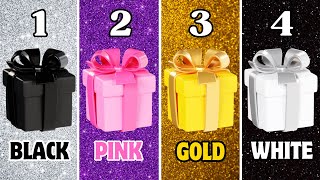 Choose Your Gift 4 🎁😍🩷💙  Gift Box 4  Choose One Gift  Gift Challenge  Quizers Quest 👑 [upl. by Pylle464]