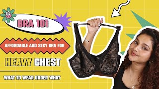 Affordable Bra for Bigger Heavier Chest  LIFECHANGING BIG BOOB HACKS Strapless Bra  Boob Tape [upl. by Anid]