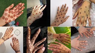 mehndi design 2023 new style simple mehandi ki designlatest floral mehndi designaesthetic mehndi [upl. by Laekcim309]