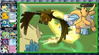 Staraptor Limit Break Brave Bird Pokemon X and Y Wifi Battle 36 [upl. by Tarsus52]