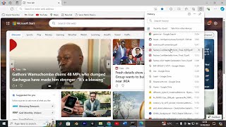 How To See the Browsing History in Microsoft Edge 2024  Quick Fix [upl. by Fitzhugh]