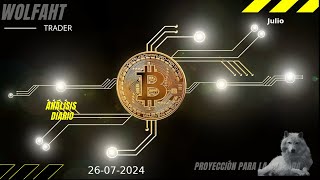 Pronóstico de Bitcoin 26072024 BTC – Análisis diario de Bitcoin – precio de bitcoin hoy [upl. by Guilbert131]