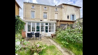 For Sale  Beautiful Period Town House With Garden  Ruffec 16700 Poitou Charentes [upl. by Blakely39]