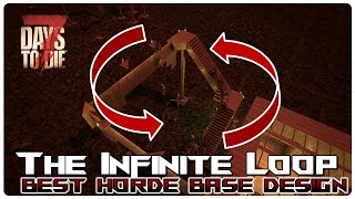 7 Days to Die V1  The ULTIMATE Early To Late Game Horde Base Design  Horde Night Test  Tutorial [upl. by Doherty]