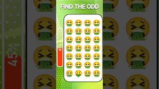 HOW GOOD ARE YOUR EYES 842  Find The Odd Emoji Out  Emoji Puzzle Quiz [upl. by Aitnauq]