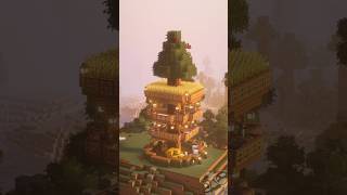 Easy Tree House Build For Your Minecraft World [upl. by Aniz]