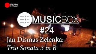 Jan Dismas Zelenka Trio Sonata 3 in B  Music Box 24 [upl. by Pfeffer]