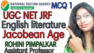 English literature MCQ jacobean age UGC net jrf BPSC JPSC UPPSC RPSC [upl. by Porty]