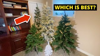 Top 5 Best Christmas Trees On Amazon Honest Review  Not Sponsored [upl. by Larianna]