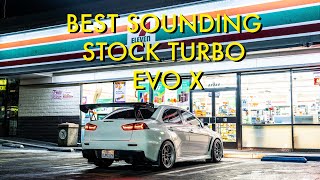 Lancer Evolution X  Catless Tomei Exhaust Sounds [upl. by Artemla]