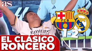 La REACCIÓN de RONCERO al BARCELONA  REAL MADRID [upl. by Aer537]