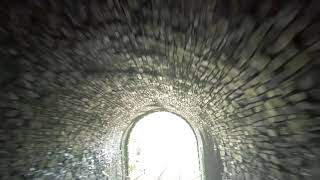 Dartmouth Steam Train Paignton to Kinsgwear Return GoPro Tunnel Footage [upl. by Bristow]