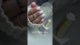 Gel X  Rubber Base gelnails rubberbase gelxnails [upl. by Funch]