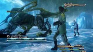 Final Fantasy XIII Battle System Tutorial  Libra and Optima Change FFXIII [upl. by Ronaele58]