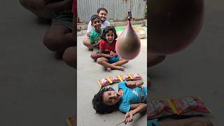 Water balloon chopping game  lazy lad shortsvideo funny youtubeshorts trendingshortsfunnyvideo [upl. by Eannej]