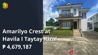 Amarilyo Crest at Havila l Taytay Rizal [upl. by Ammadas]