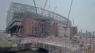 The New Everton Stadium Two Years of Progress [upl. by Slosberg]