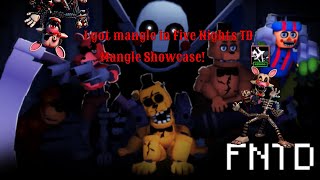 Mangle showcase Its good Five Nights TD [upl. by Annavoig]