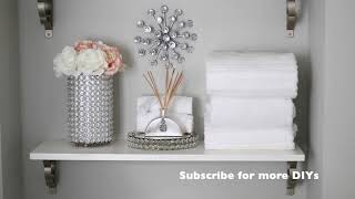 10 DECORATIVE TOWEL FOLDING IDEASBATHROOM DECORATING IDEAS [upl. by Anitsrihc]