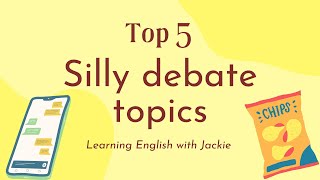 Top 5 debate topics for kids  Debate topics for ESL kids and teens [upl. by Madonna835]