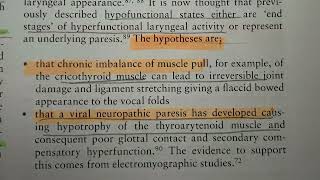 MUSCLE TENSION DYSPHONIA [upl. by Nicolis423]