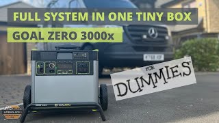 Ep12 SPRINTER VAN BUILD ELECTRICS GOAL ZERO 3000x [upl. by Noemi]