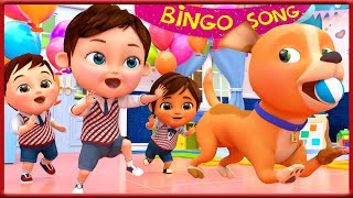 𝑵𝑬𝑾 Bingo  Back To School  Old MacDonald  More Kids Songs🎶 Banana Cartoon 3D Nursery Rhymes [upl. by Anoval692]