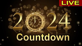 Silvester Countdown 2024 LIVE  Countdown bis Neujahr 2024 LIVESTREAM [upl. by Edya]