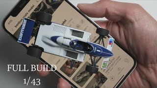 Full Build BRABHAM BT50 TAMEO 143 F1 scale model car [upl. by Endor412]