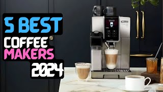 Best Coffee Maker of 2024  The 5 Best Coffee Makers for Home Use [upl. by Staffard179]