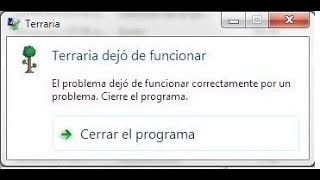 terraria de pc se cierra de la nada solución terraria dejo de funcionar [upl. by Strong]
