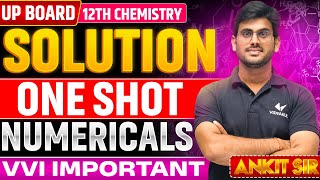 Class 12 Chemistry Chapter 1 one shot Numerical  UP Board 12th chemistry Solution Numerical [upl. by Ardnat572]