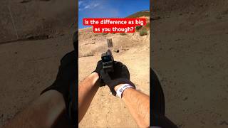 9MM vs 10MM Recoil in Slow Motion firearmstraining [upl. by Zina825]