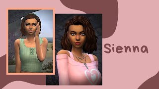 Sienna  THE SIMS 4 CREATE A SIM [upl. by Brown801]