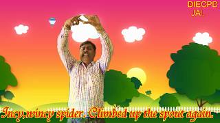 Insy Winsy Spider Rhyme with best actions [upl. by Athena]