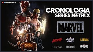 ¿CÓMO PUEDO VER LAS SERIES MARVELNETFLIX EN ORDEN CRONOLOGÍA [upl. by Qahsi]