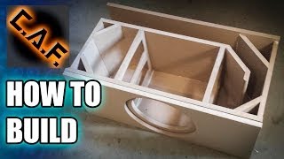 How to Build a Subwoofer Box [upl. by Telimay154]