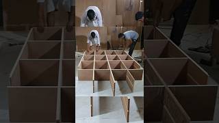 Round book self making process woodworking carpentry furniture shortvideo [upl. by Kanal]