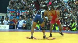 HASANOV Jabrayil AZE  SUSHIL Kumar IND 12 Finale [upl. by Belsky]