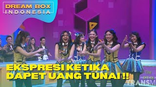 TIM JKT48 SENENG BANGET NIH DAPET UANG TUNAI DARI DENNY SUMARGO  DREAM BOX INDONESIA 7322 P3 [upl. by Enelloc]