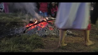 Nestinari  Traditional Fire Dance in Bulgaria  Rozhen Festival 2015 [upl. by Nibor]