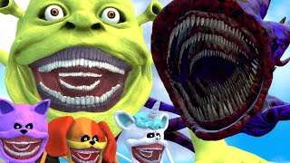 SHREK SONIC TAPES Vs SONIC CURSED TAPES in Garrys Mod [upl. by Enayd]