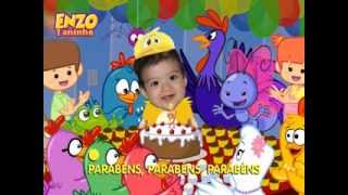 Enzo 1 Aninho Parabéns Galinha Pintadinha [upl. by Myrvyn]