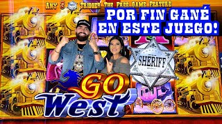 🐴 POR FIN GANÉ JACKPOT EN GO WEST SLOT MACHINE EN LAS VEGAS [upl. by Oyam]