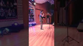 Ore Jeevan Ondre Ullam Dual Voice Song Live Show Performance By Manley Jackson🎤😍 [upl. by Llydnek]