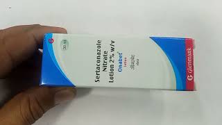 Onabet Lotion  Sertaconazole Nitrate 2 Lotion  Onabet Lotion uses side effects Review Hindi [upl. by Asiulairam700]