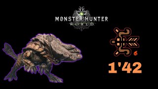 Monster Hunter World  Tempered Barroth  Bow 14205 Version 2 [upl. by Waylan]