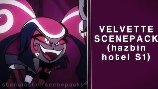 VELVETTE SCENEPACK ★ — hazbin hotel season 1 [upl. by Ymmas]