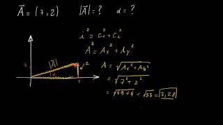 Calcolare modulo e angolo di un vettore  vettori n18  fisica [upl. by Alilad]